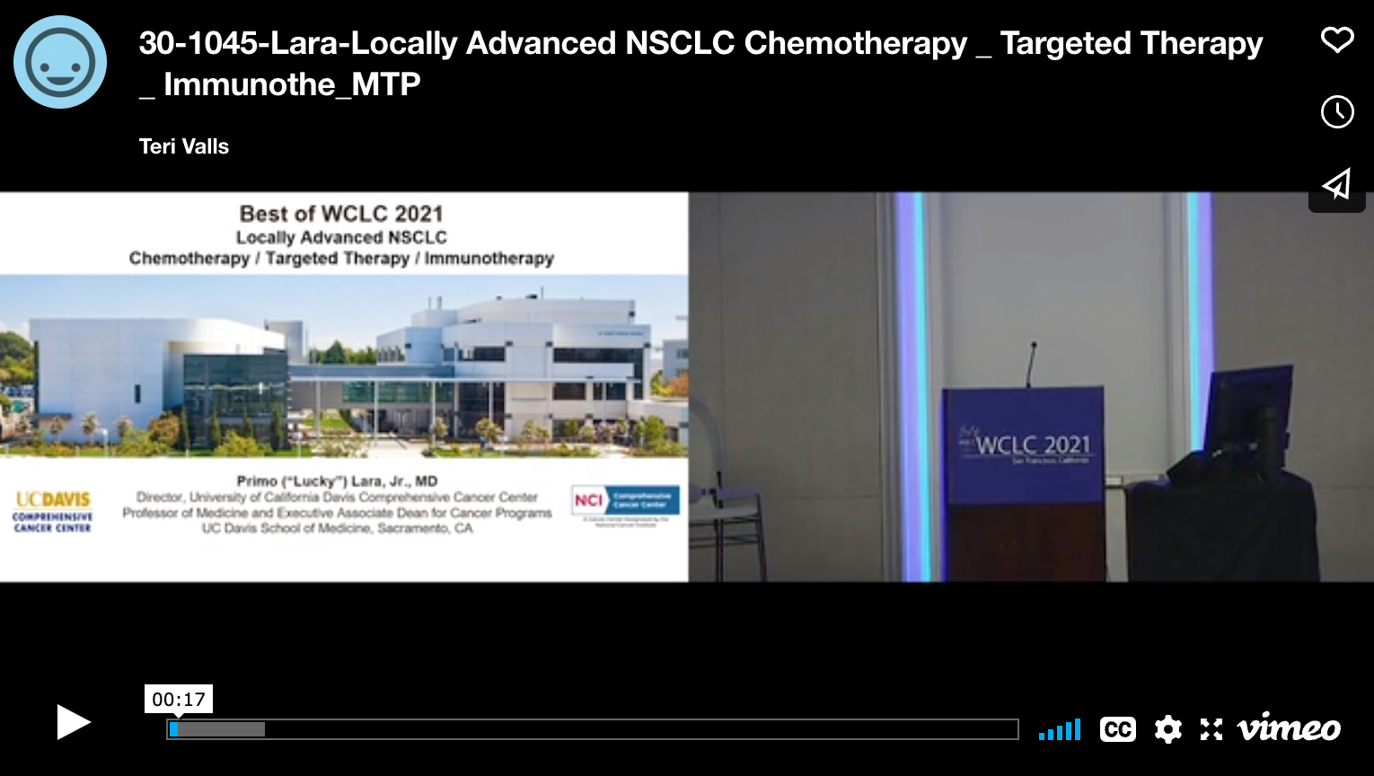 Locally Advanced NSCLC Chemotherapy / Targeted Therapy / Immunotherapy