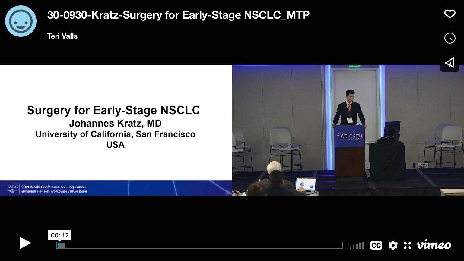 Surgery for Early-Stage NSCLC