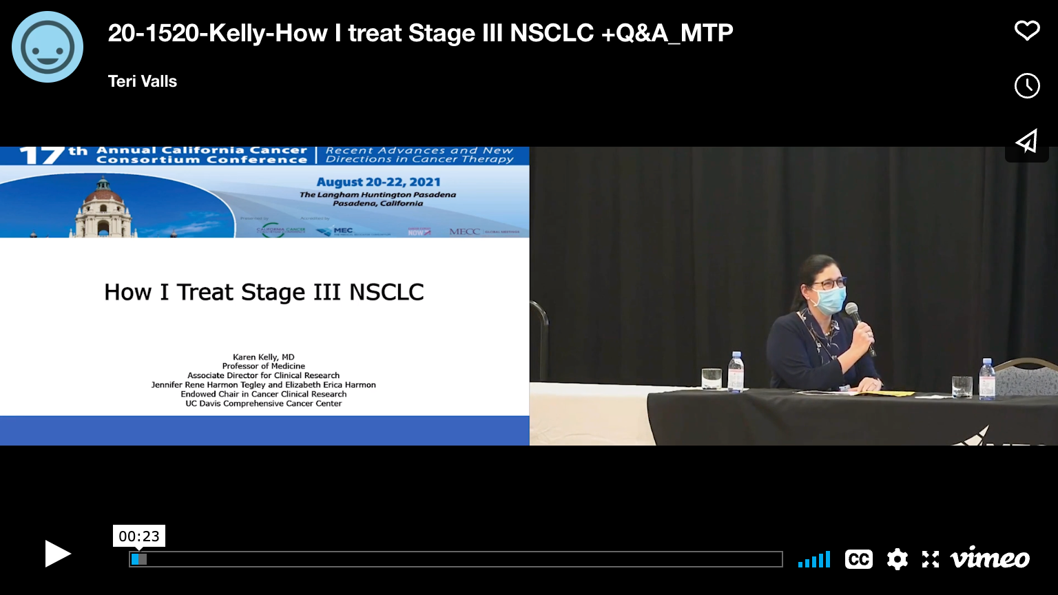 How I treat Stage III NSCLC