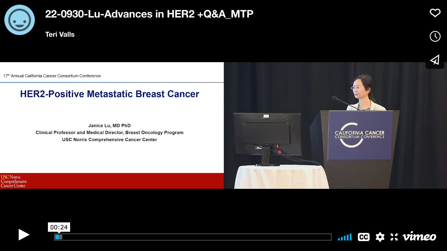 Advances in HER2 Positive Metastatic Breast Cancer