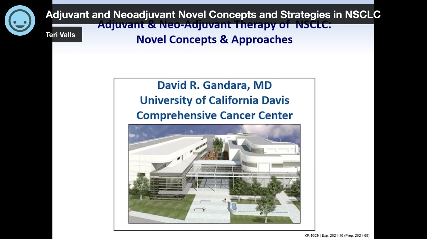 Adjuvant and Neoadjuvant Novel Concepts and Strategies in NSCLC