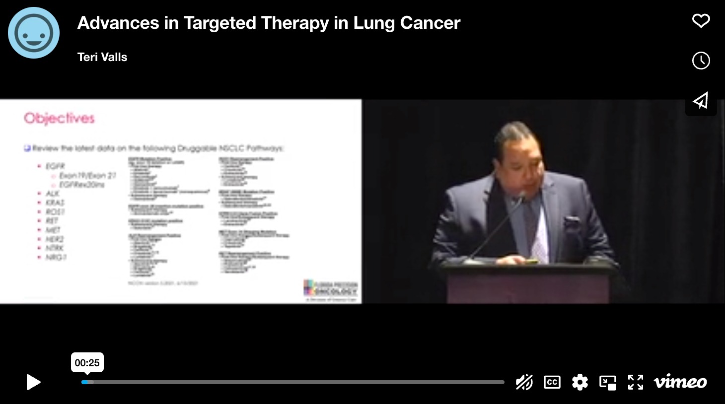 Advances in Targeted Therapy in Lung Cancer