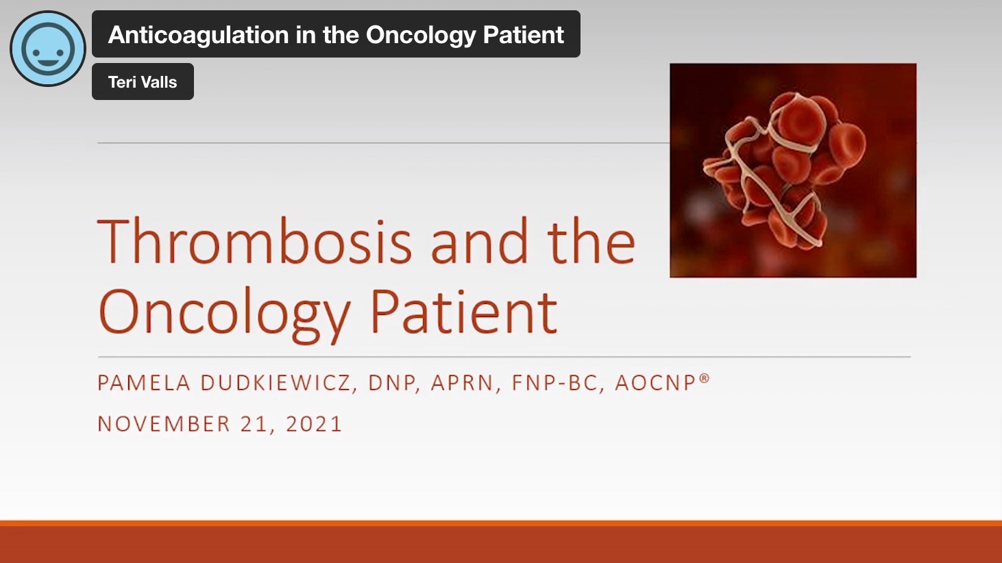 Anticoagulation in the Oncology Patient