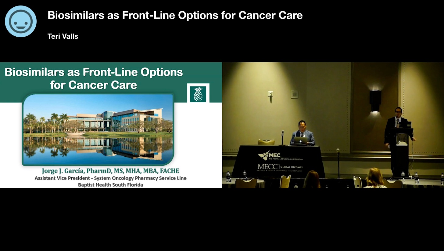 Biosimilars as Front-Line Options for Cancer Care