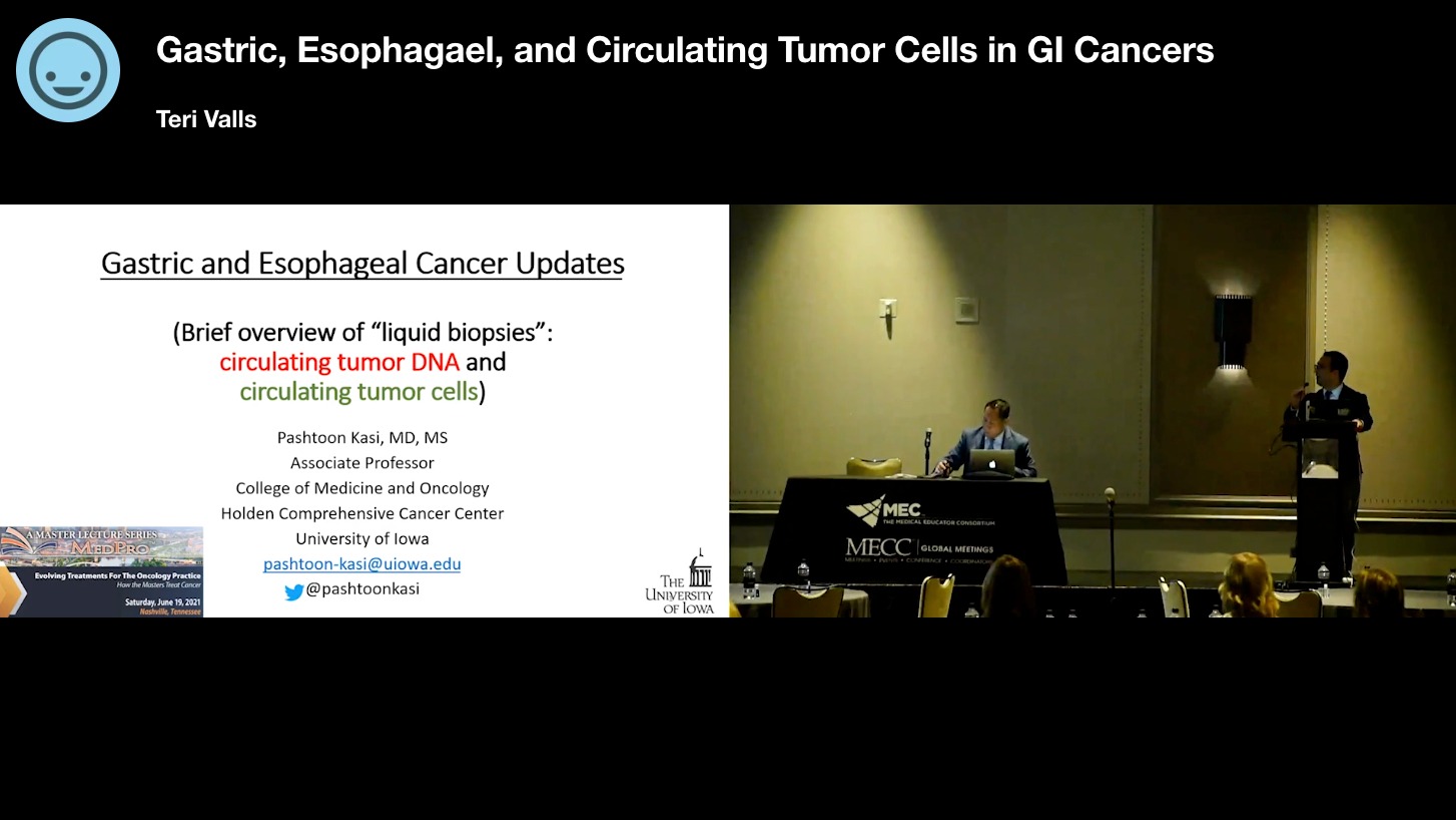 Gastric, Esophagael, and Circulating Tumor Cells in GI Cancers