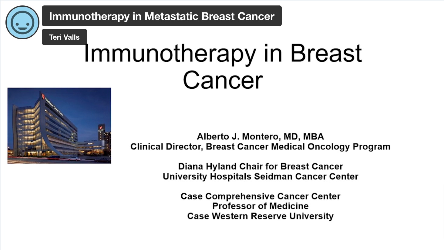 Immunotherapy in Metastatic Breast Cancer