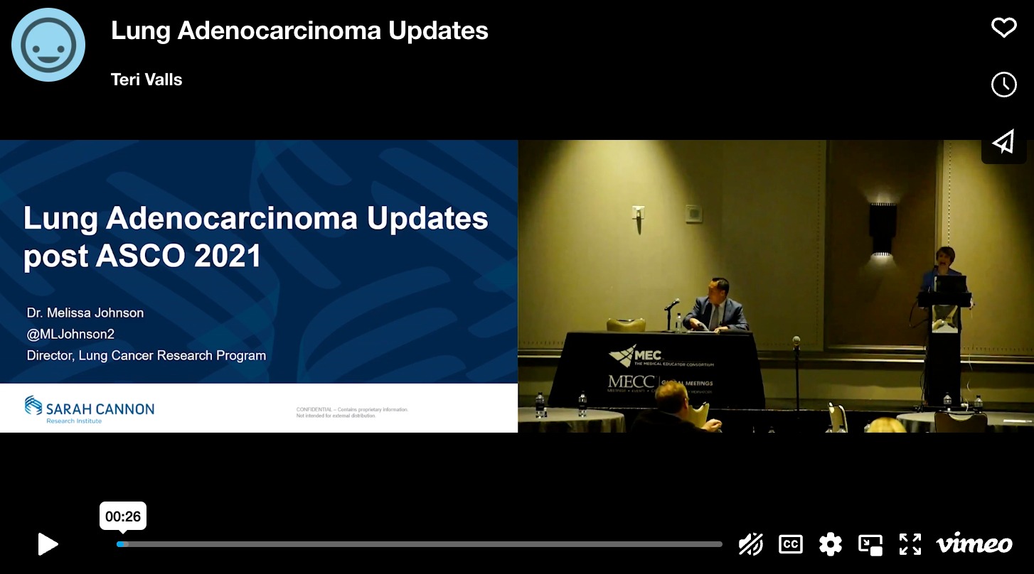 Lung Adenocarcinoma Updates