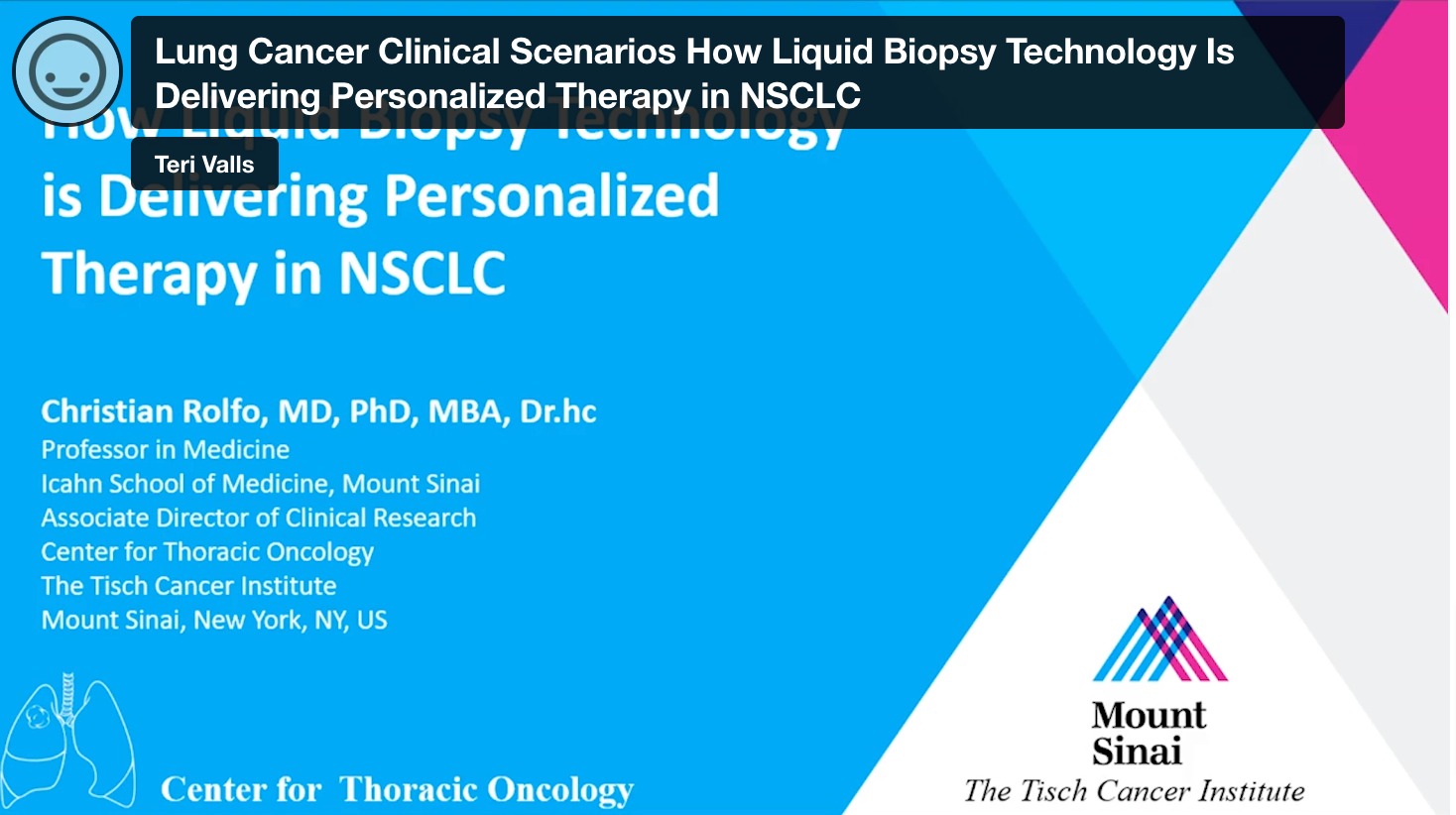 Lung Cancer Clinical Scenarios: How Liquid Biopsy Technology Is Delivering Personalized Therapy in NSCLC