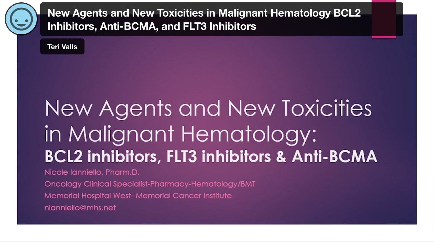 New Agents and New Toxicities in Malignant Hematology: BCL2 Inhibitors, Anti-BCMA, and FLT3 Inhibitors