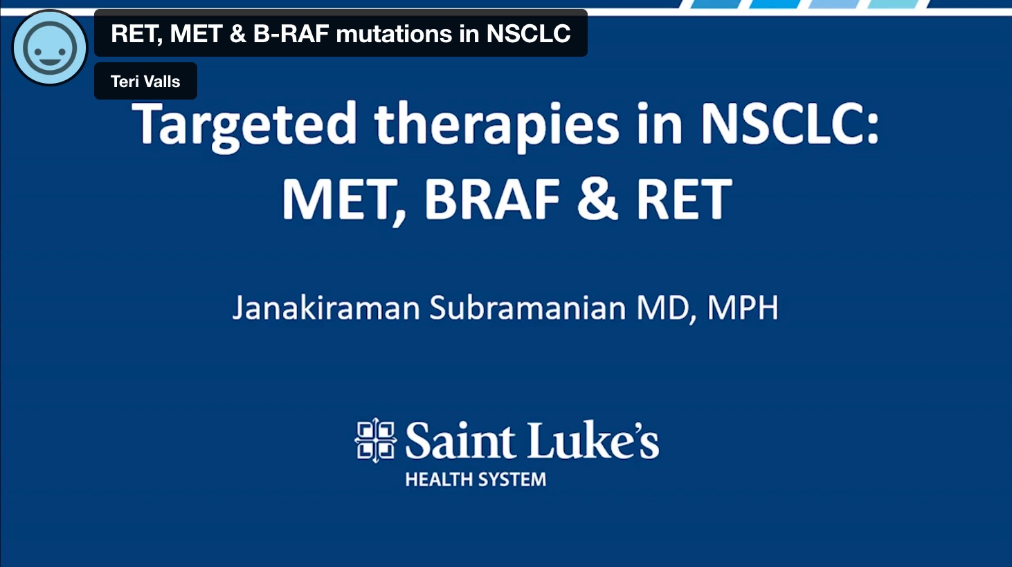 RET, MET & B-RAF mutations in NSCLC