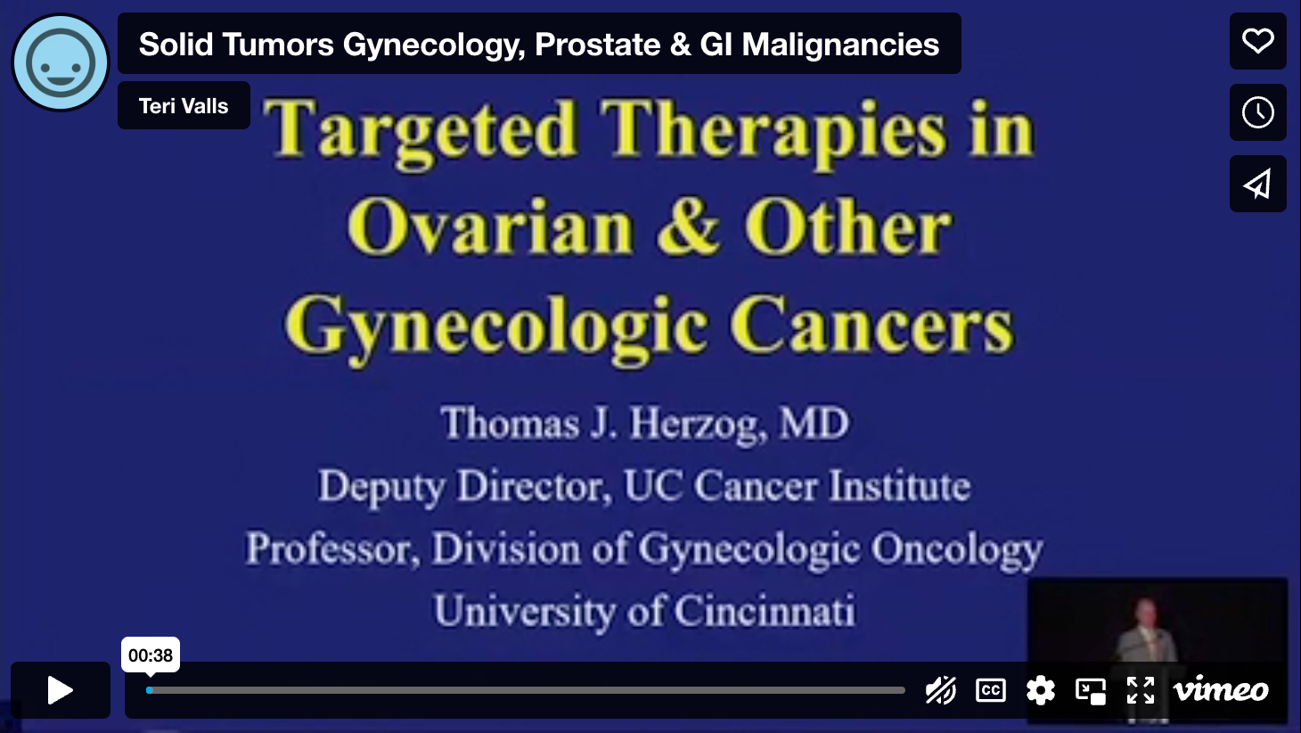 Solid Tumors: Gynecology, Prostate & GI Malignancies