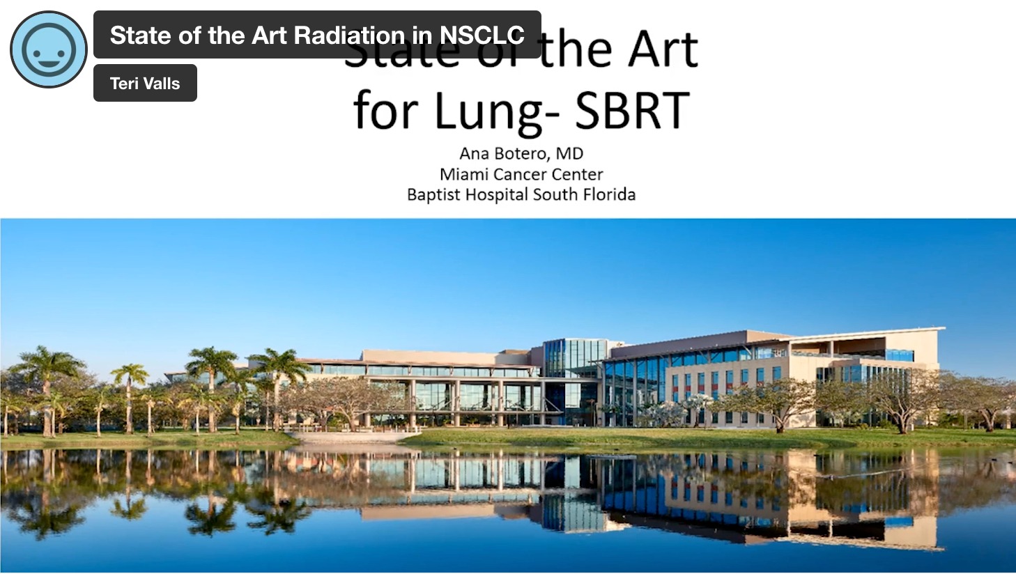 State of the Art Radiation in NSCLC