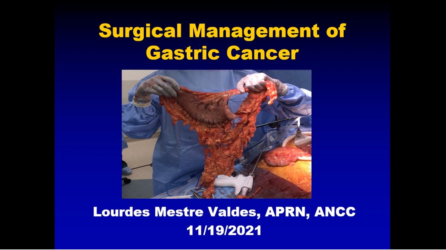 Surgical Management of High-Risk Gastric Patients