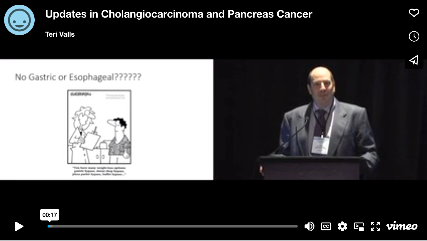 Updates in Cholangiocarcinoma and Pancreas Cancer