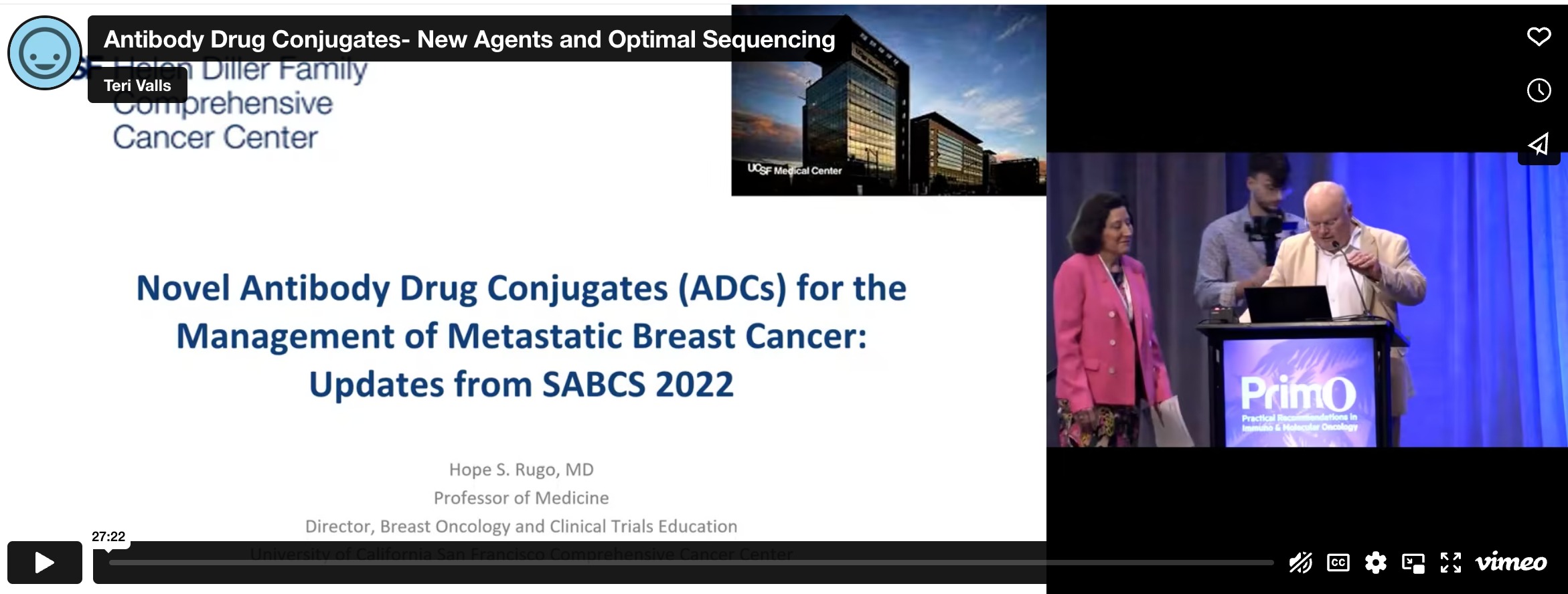 Antibody Drug Conjugates: New Agents and Optimal Sequencing