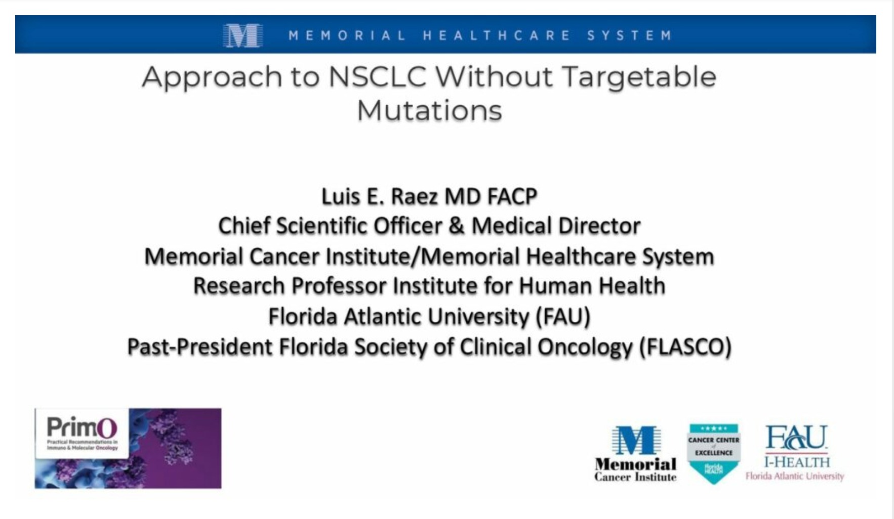 Approach to NSCLC Without Targetable Mutations