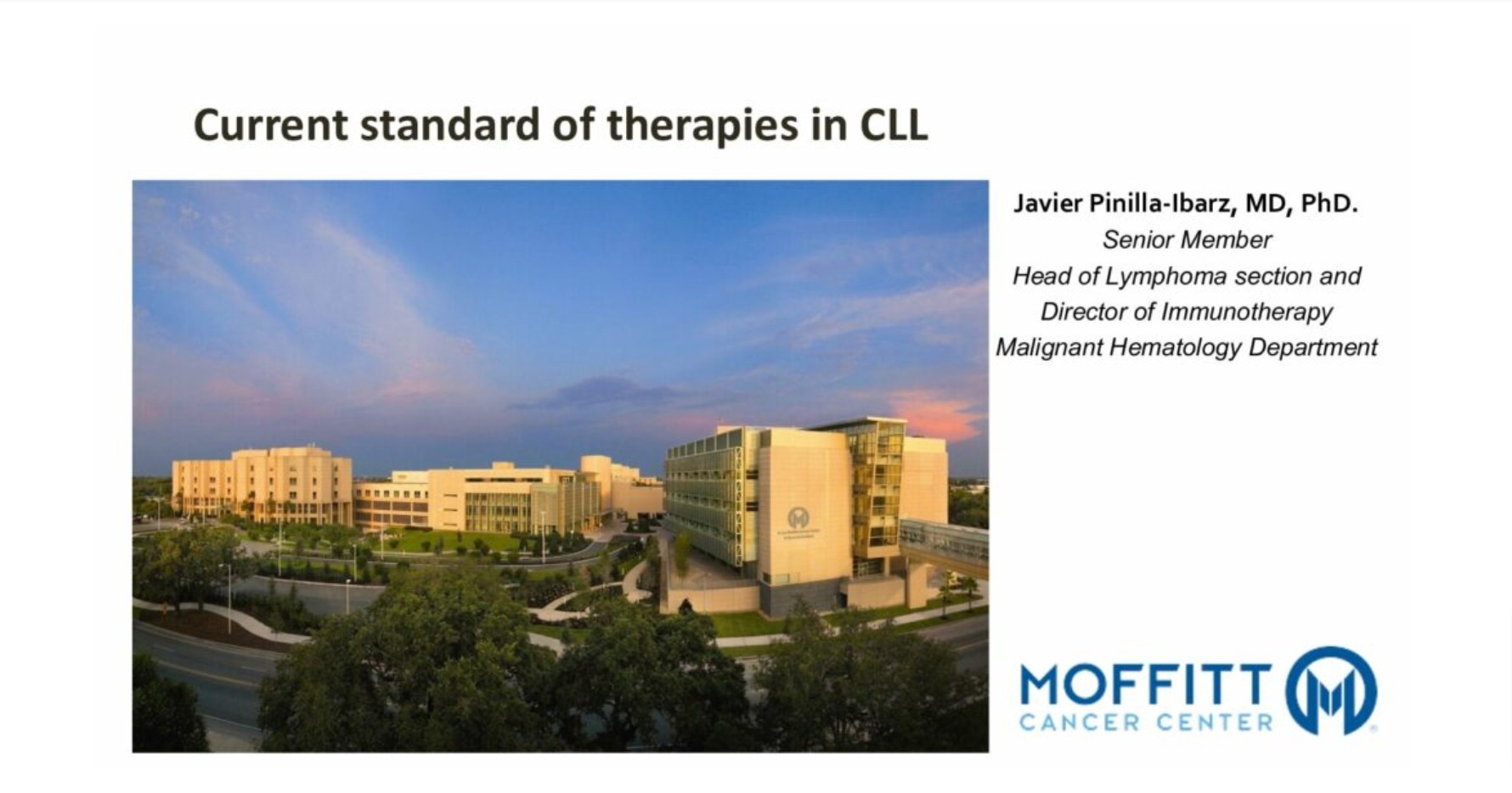 Current Standard of Therapies in CLL