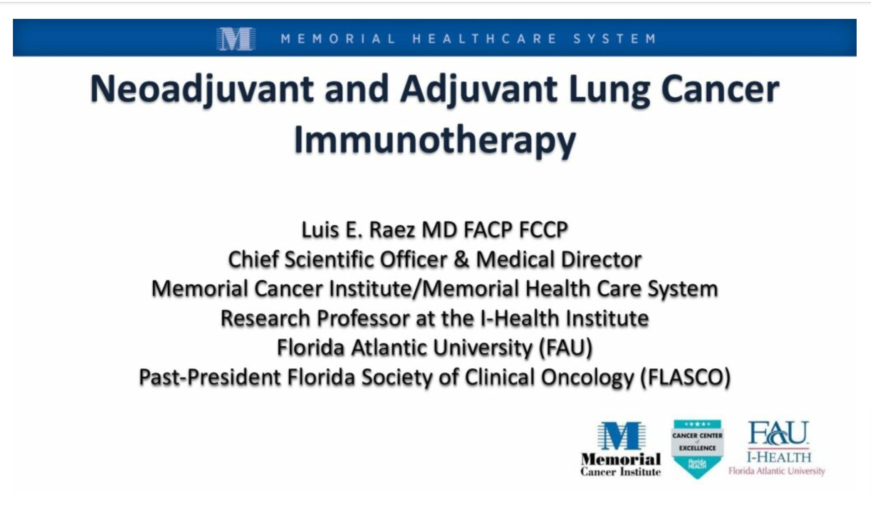 Immunotherapy for Early-Stage Lung Cancer: Adjuvant and Neoadjuvant Approaches