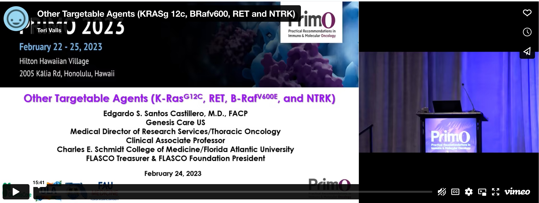 Other Targetable Agents (KRASg 12c, BRafv600, RET and NTRK)