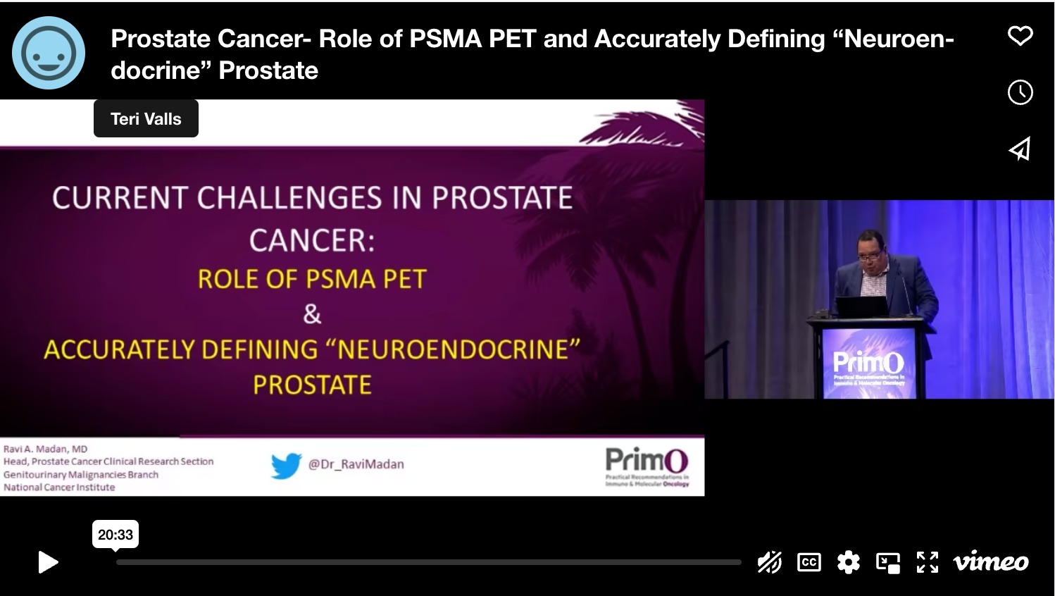 Prostate Cancer: Role of PSMA PET and Accurately Defining “Neuroendocrine” Prostate