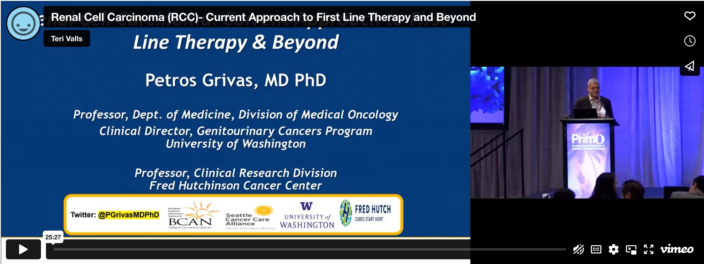 Renal Cell Carcinoma (RCC): Current Approach to First Line Therapy and Beyond