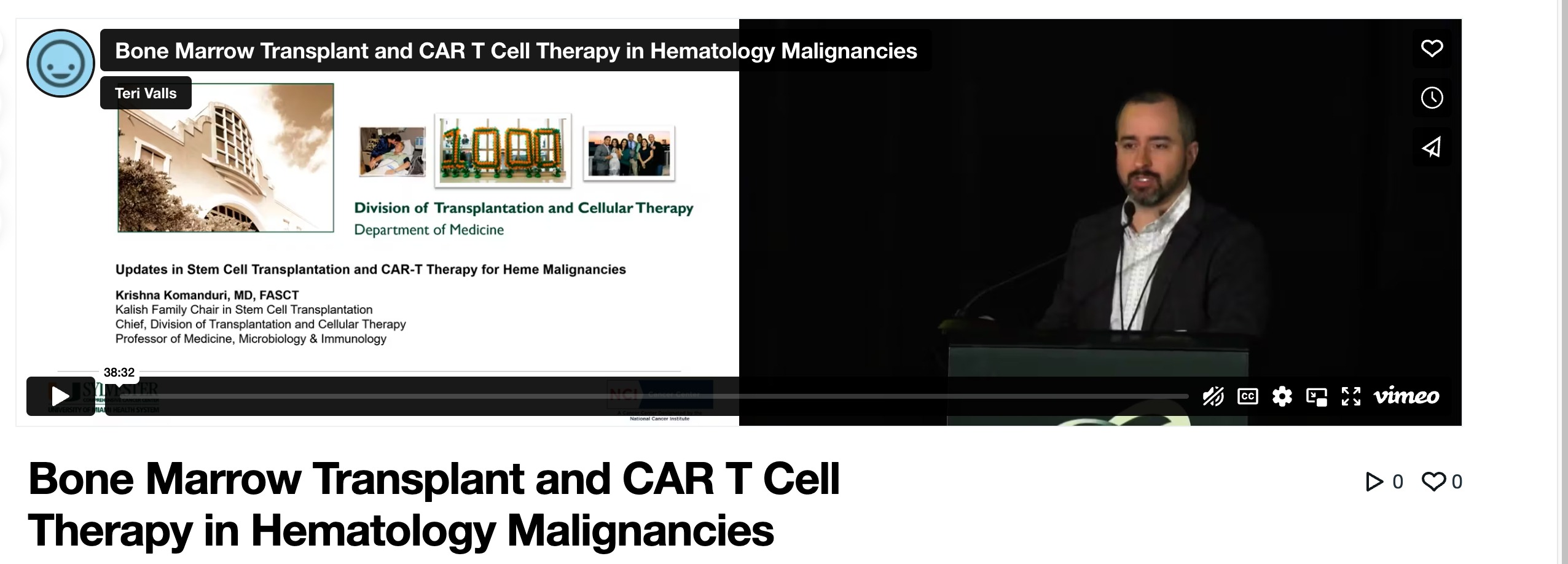 Bone Marrow Transplant and CAR T Cell Therapy in Hematology Malignancies