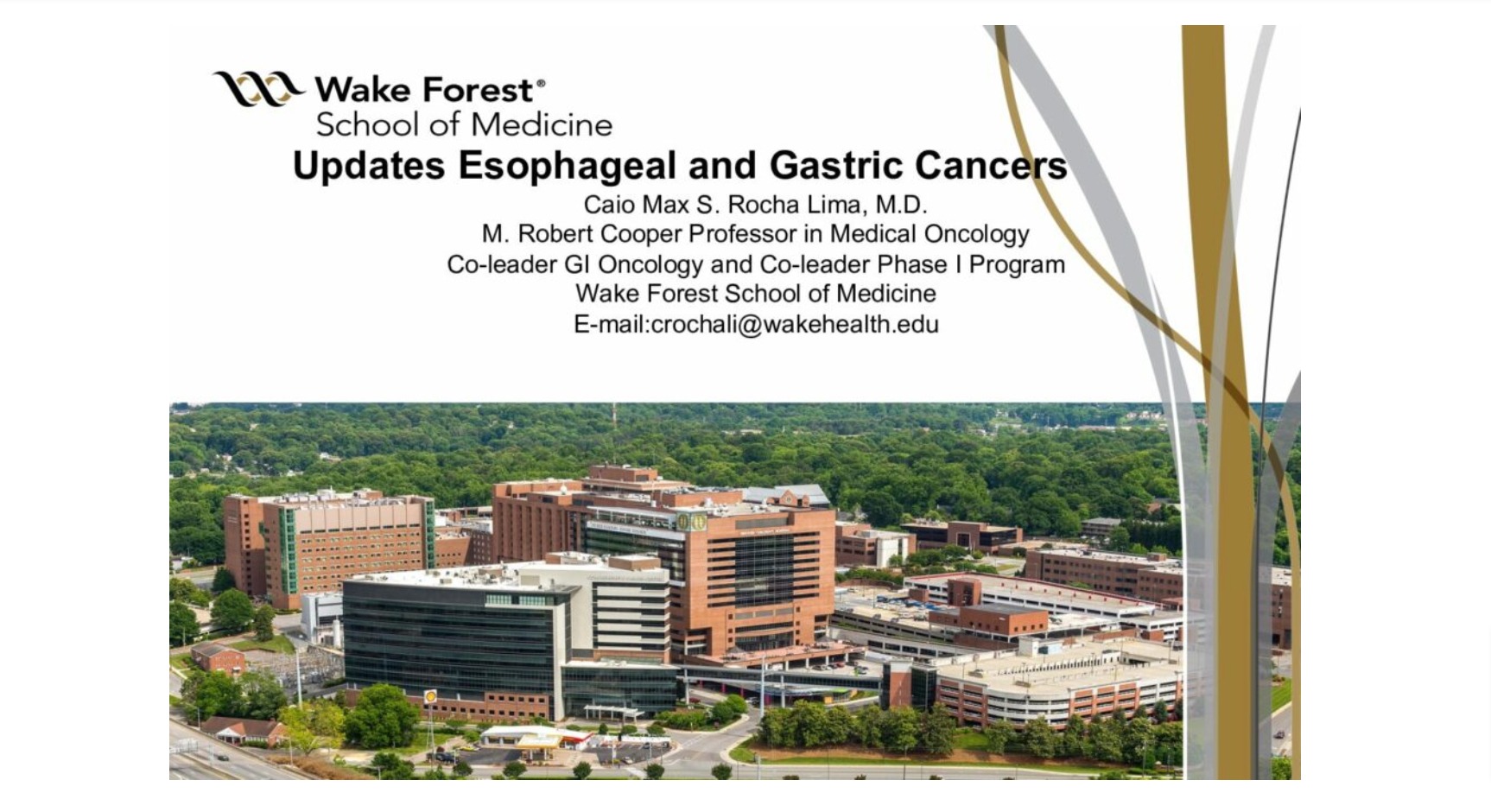 Gastric and Esophageal Cancer Updates