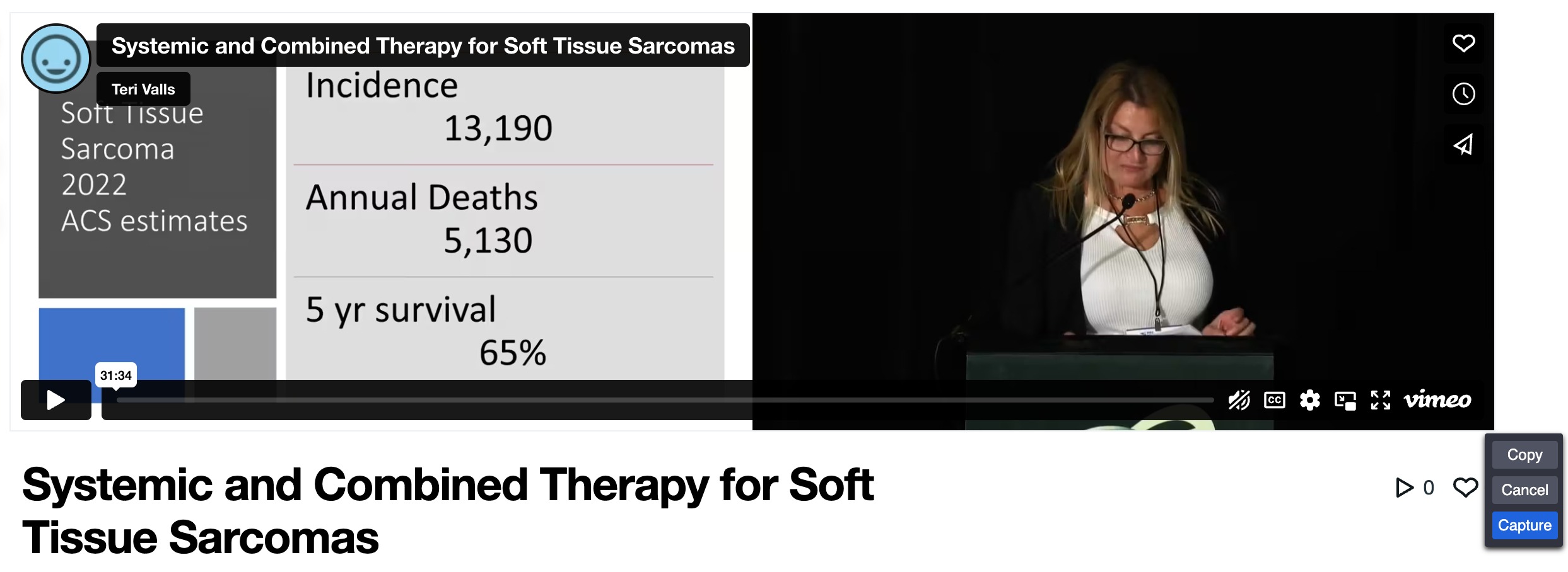 Systemic and Combined Therapy for Soft Tissue Sarcomas