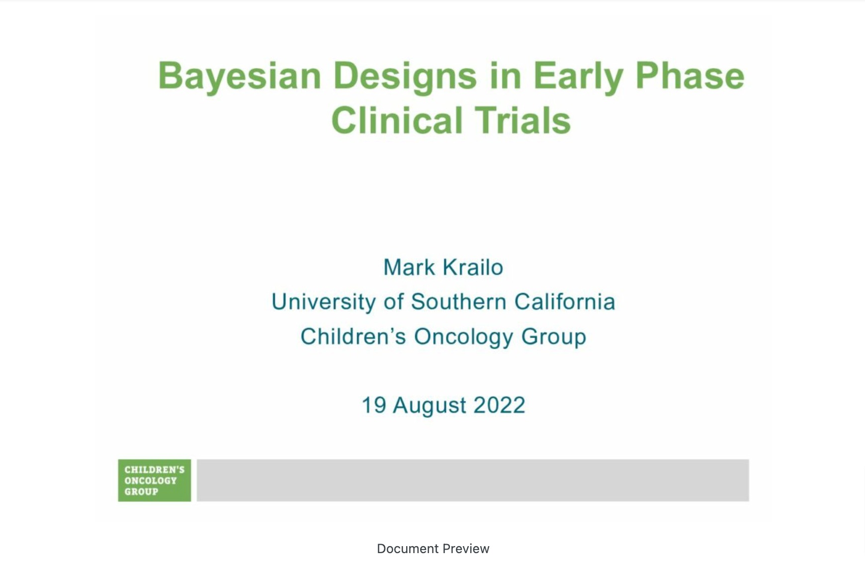 Bayesian Designs in Clinical Trials