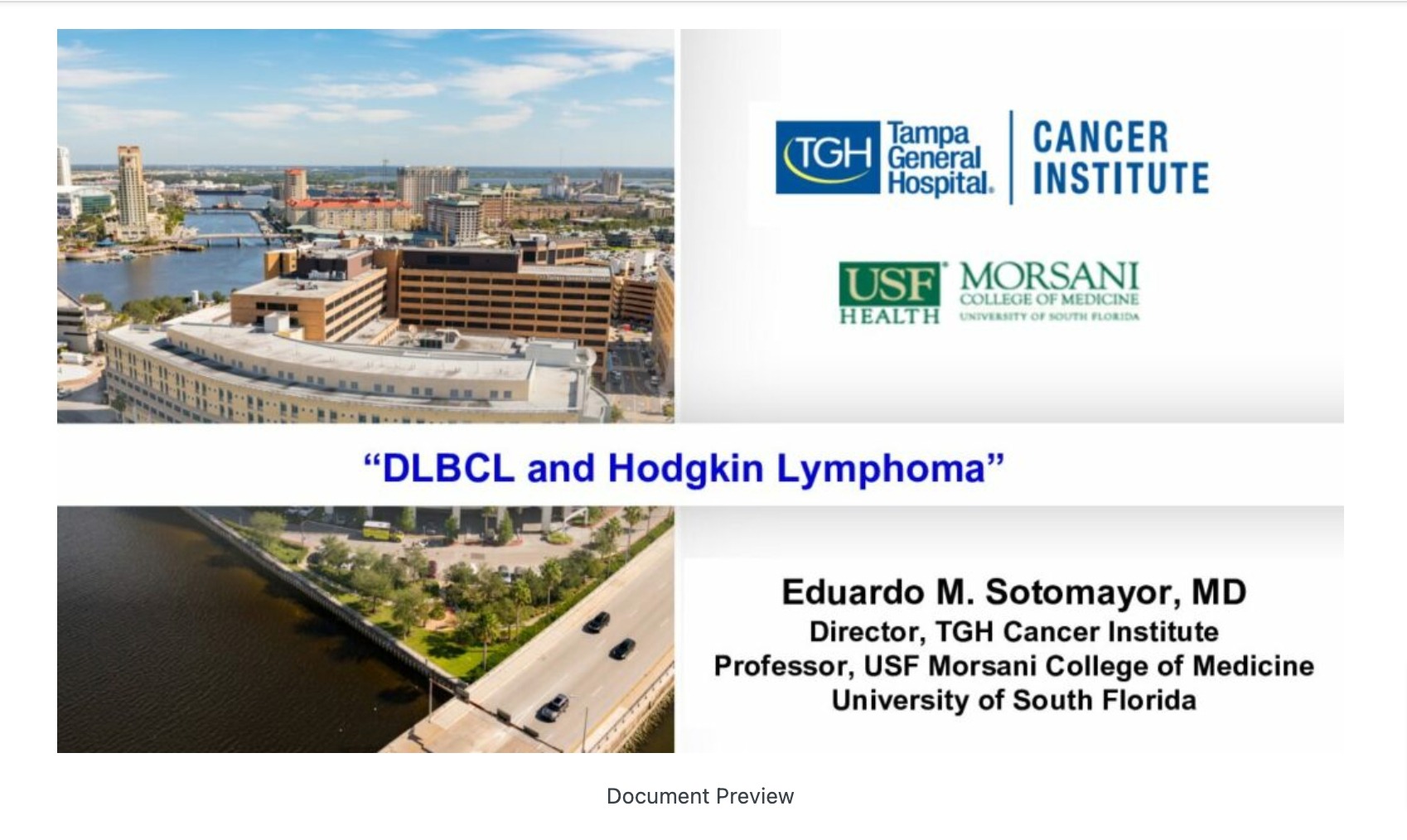 DLBCL & Hodgkin’s Disease