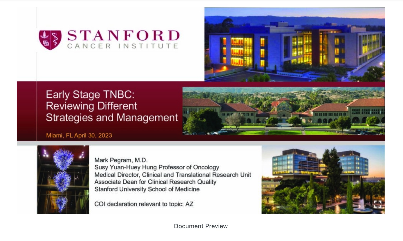 Early Stage TNBC: Reviewing Different Strategies and Management