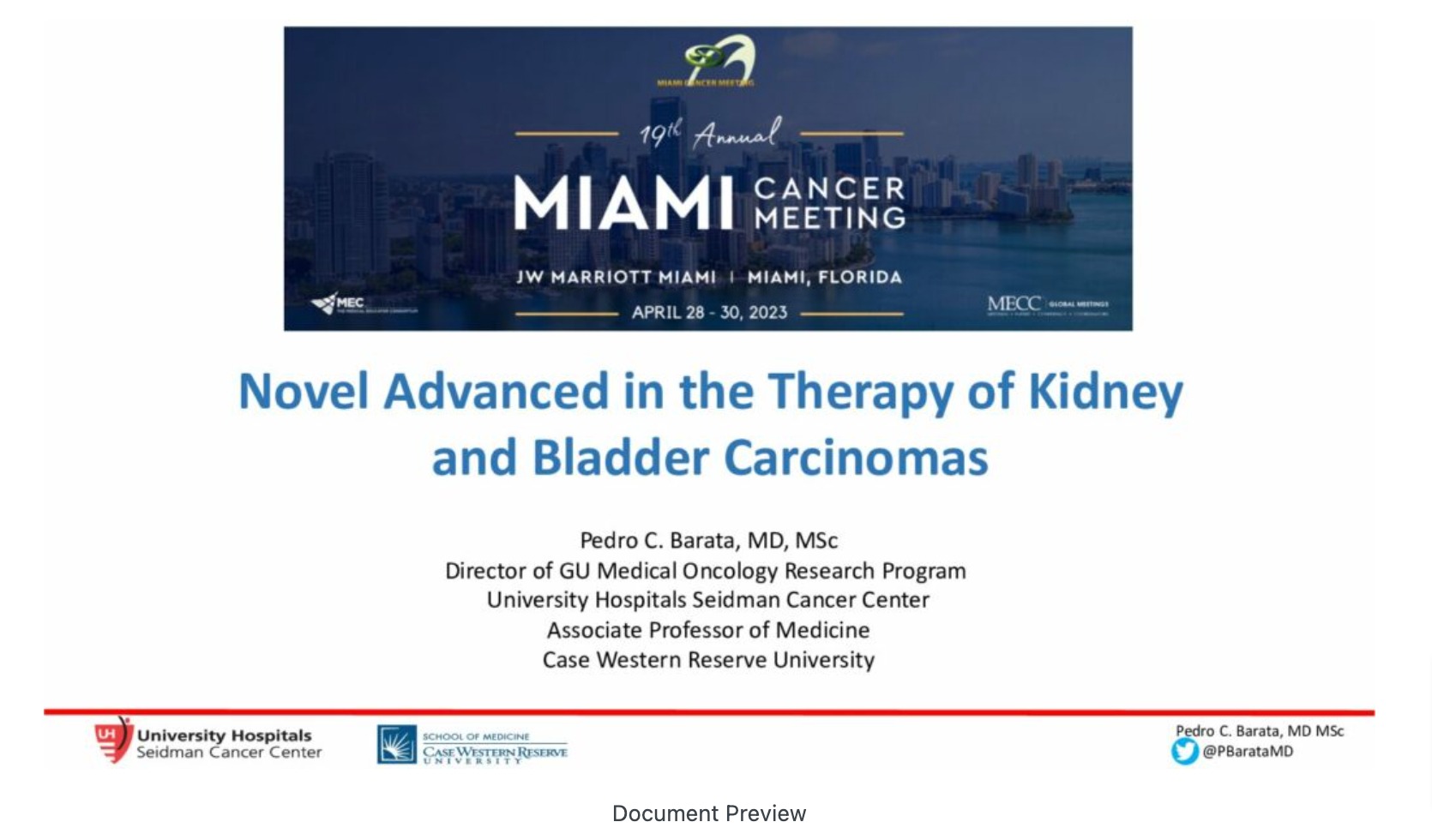 Novel Advances in the Therapy of Kidney and Bladder Carcinomas