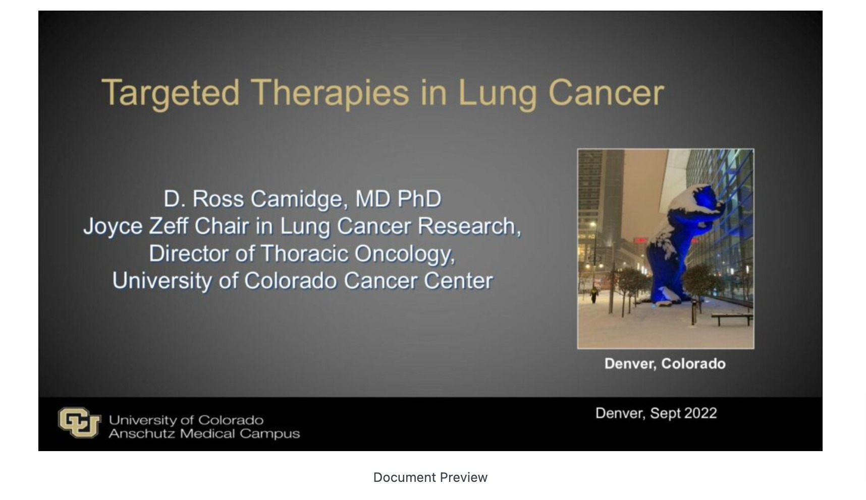 Targeted Therapies in Lung Cancer