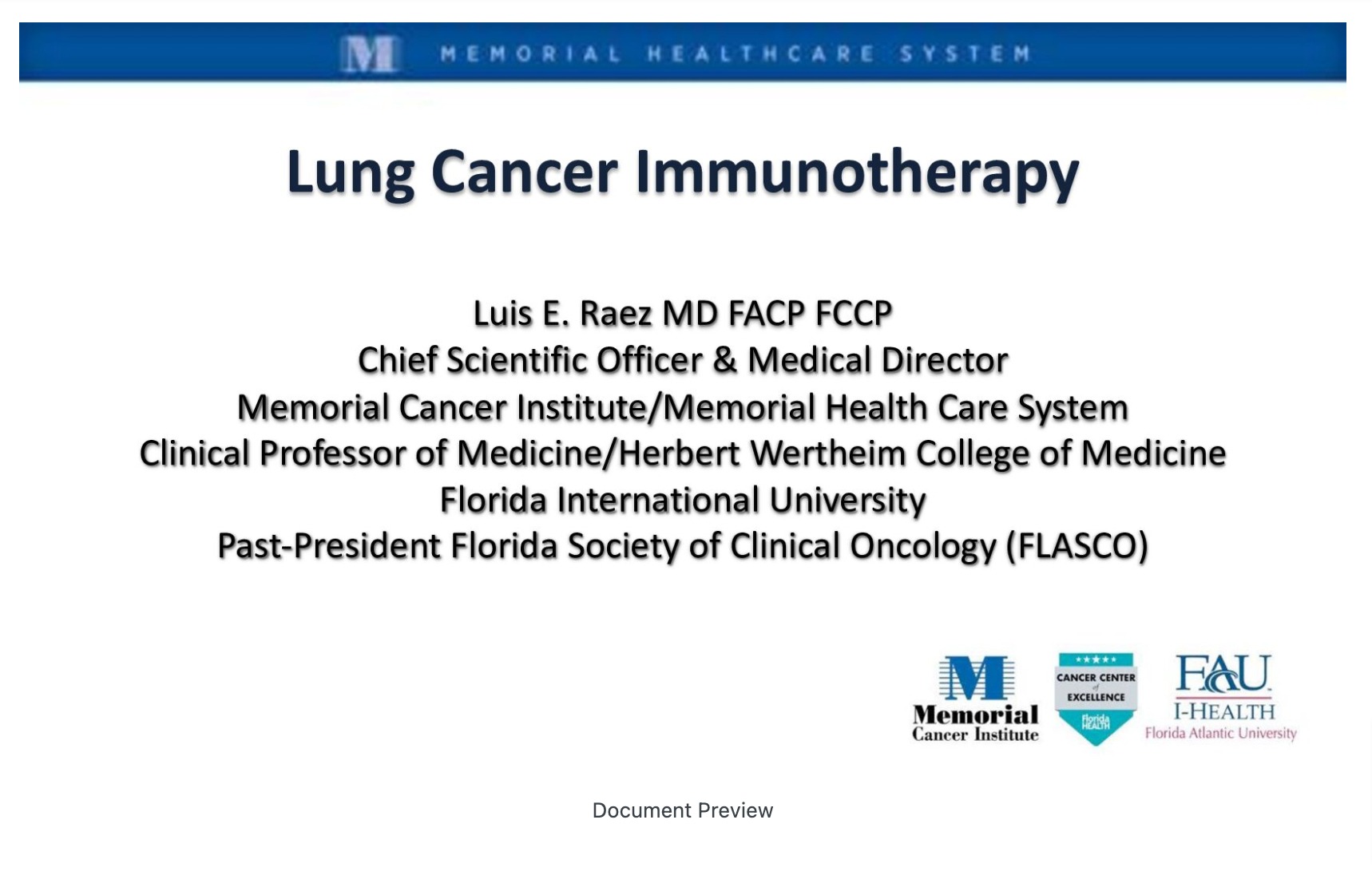 Most Relevant Data on Immunotherapy in Neo-Adjuvant, Adjuvant, and Metastatic NSCLC