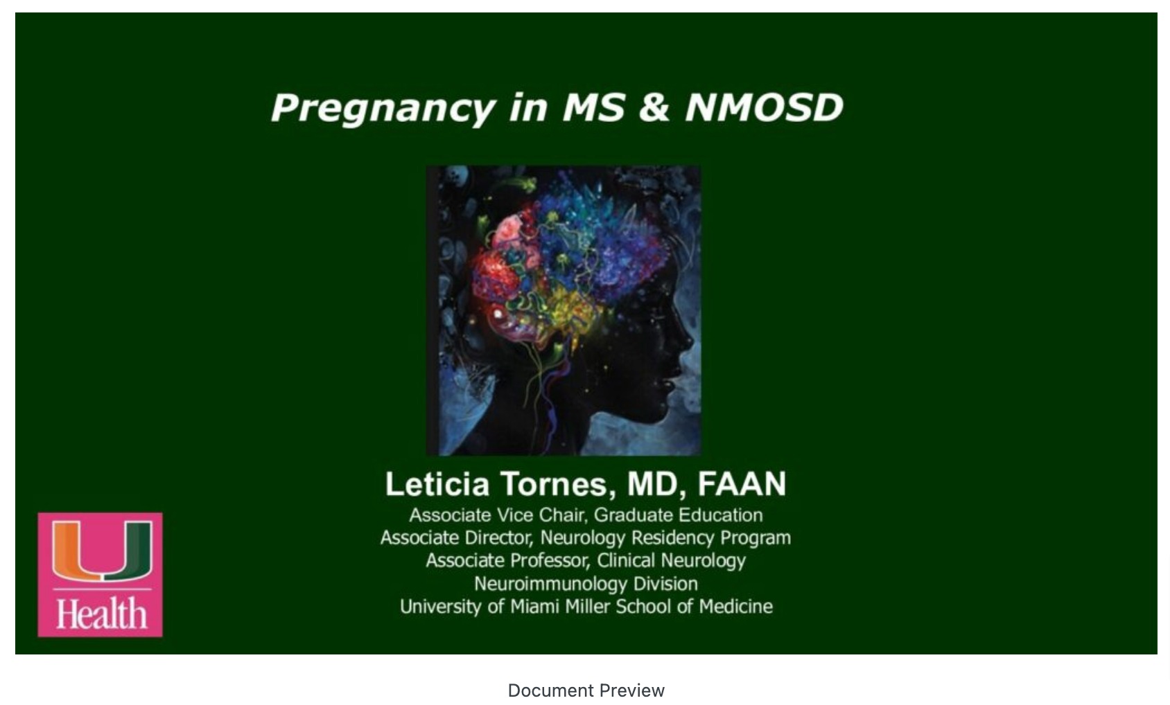 Pregnancy in MS and NMO