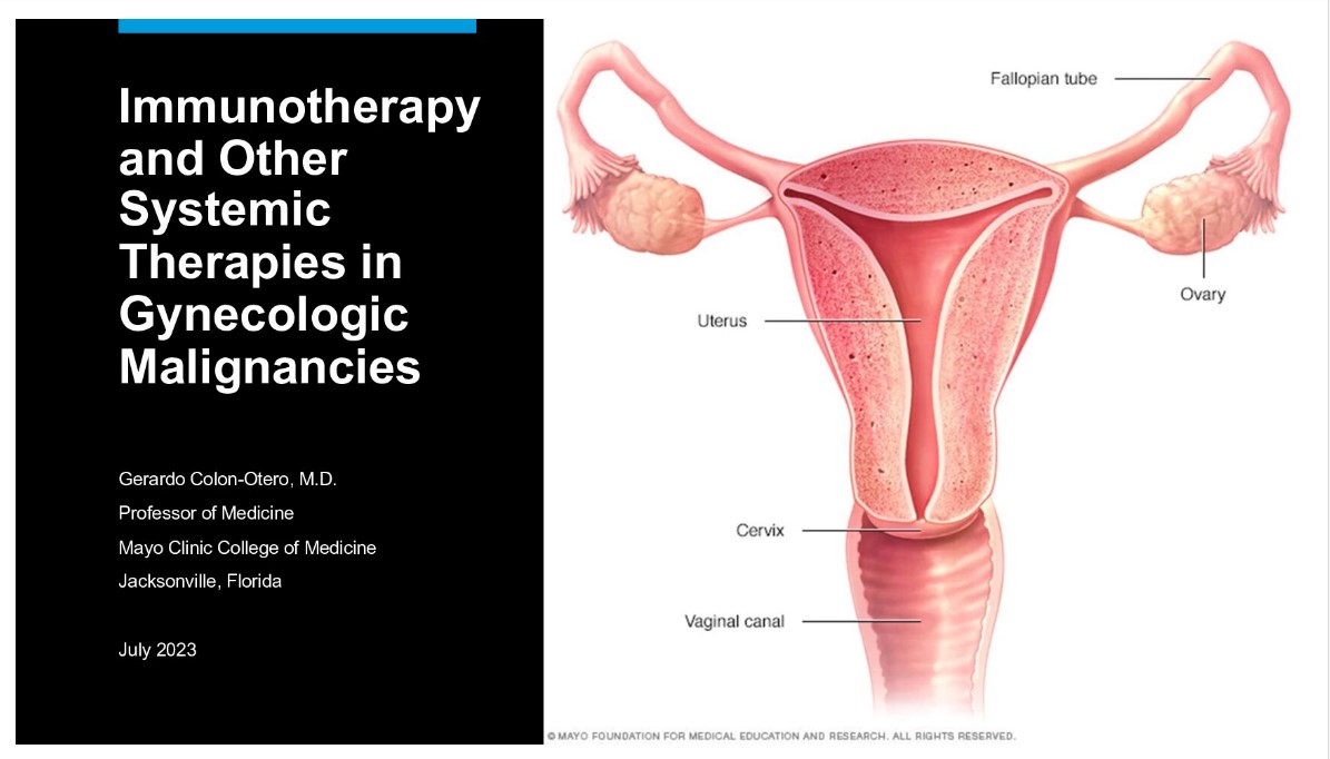 Immunotherapy and Other Systemic Therapy in Gynecologic Malignancies