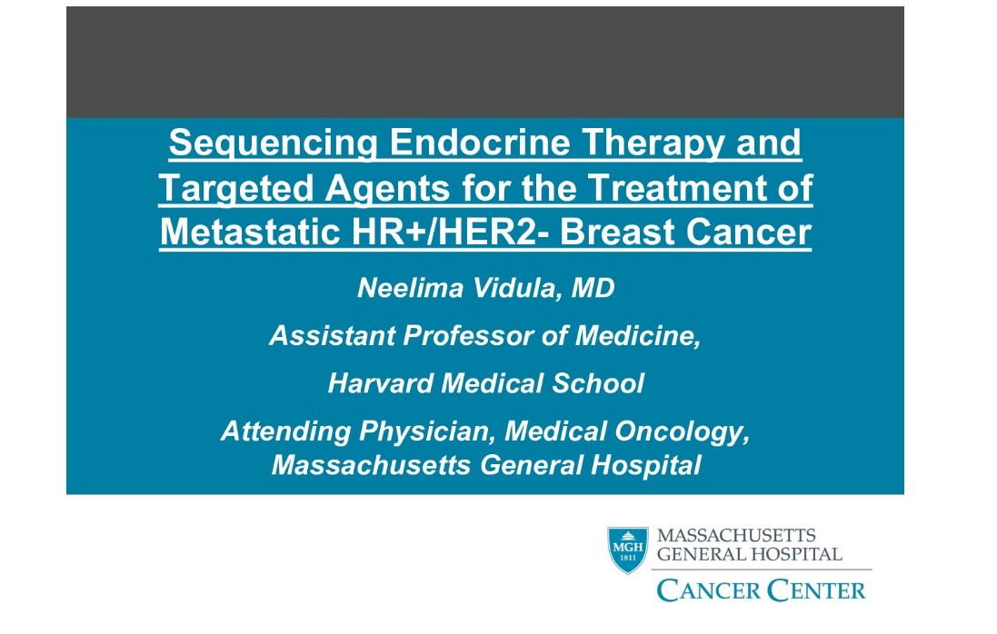 Sequencing Endocrine Therapy and Targeted Agents for the Treatment of Metastatic HR+/HER2- Breast Cancer