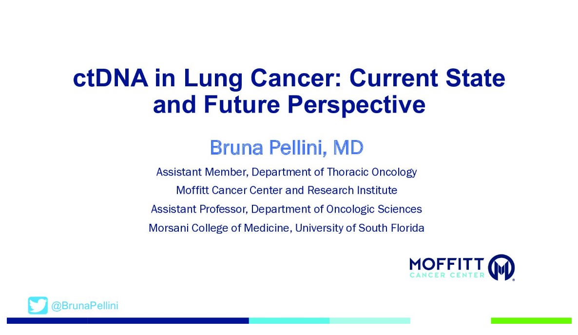 ctDNA in Lung Cancer: Current State and Future Perspectives