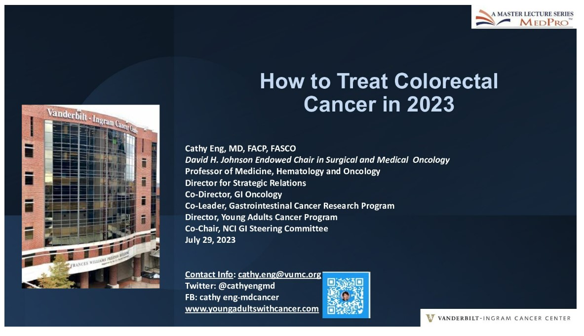 How I Treat Metastatic Colorectal Cancer in 2023