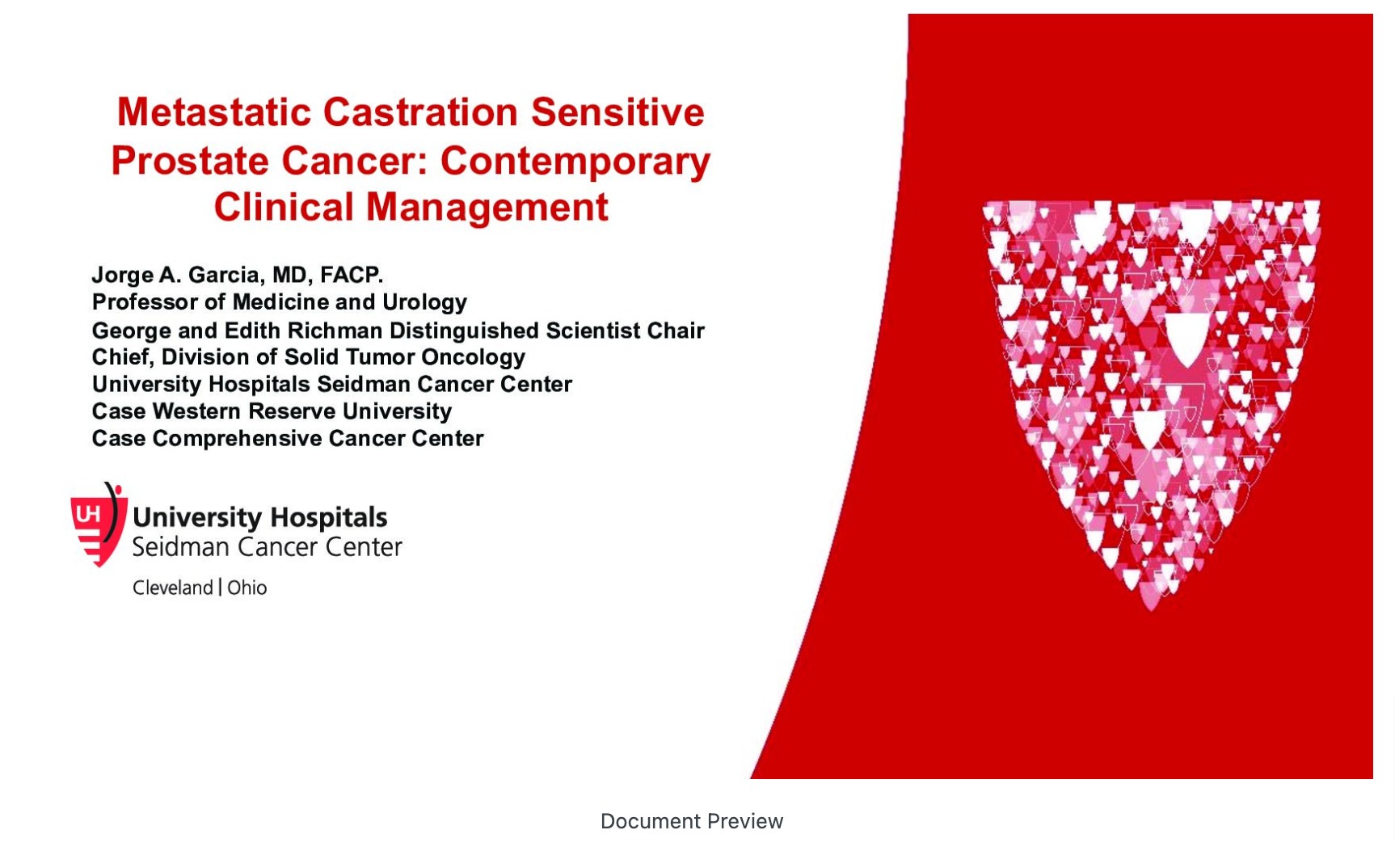 How I Treat Prostate Cancer in 2023