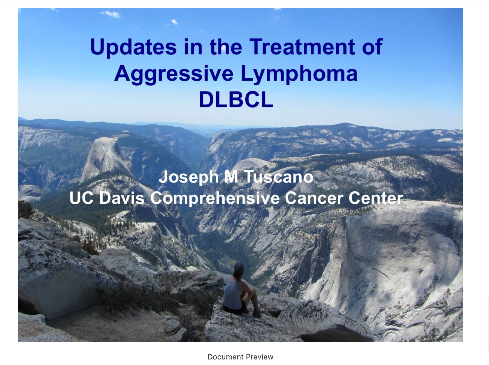 Updates in Lymphomas