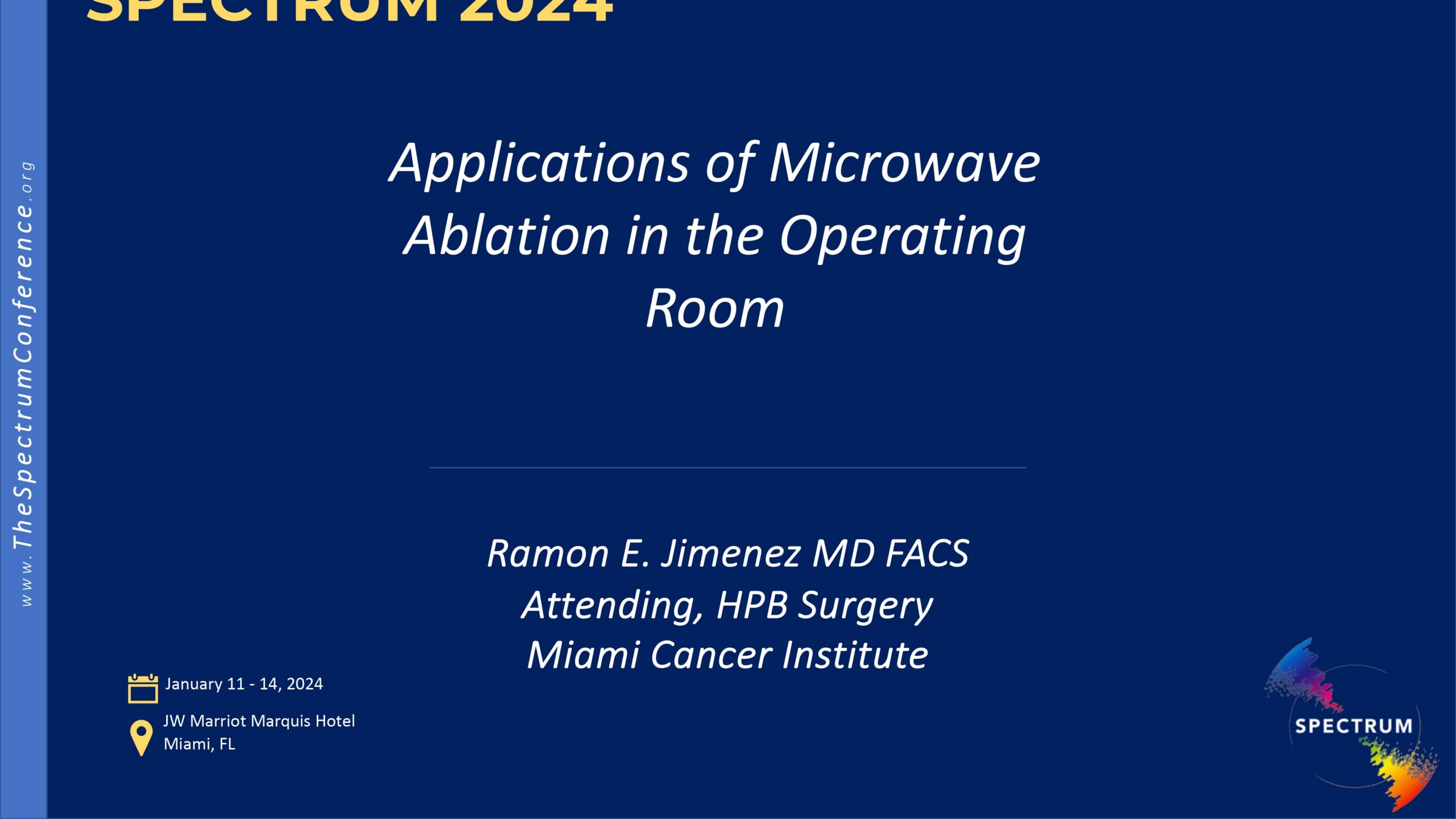 Applications of Microwave Ablation in the OR