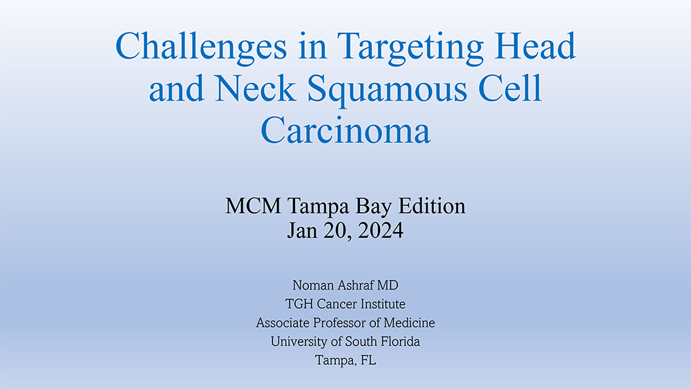 Challenges in Targeting Head and Neck Squamous Cell Carcinoma