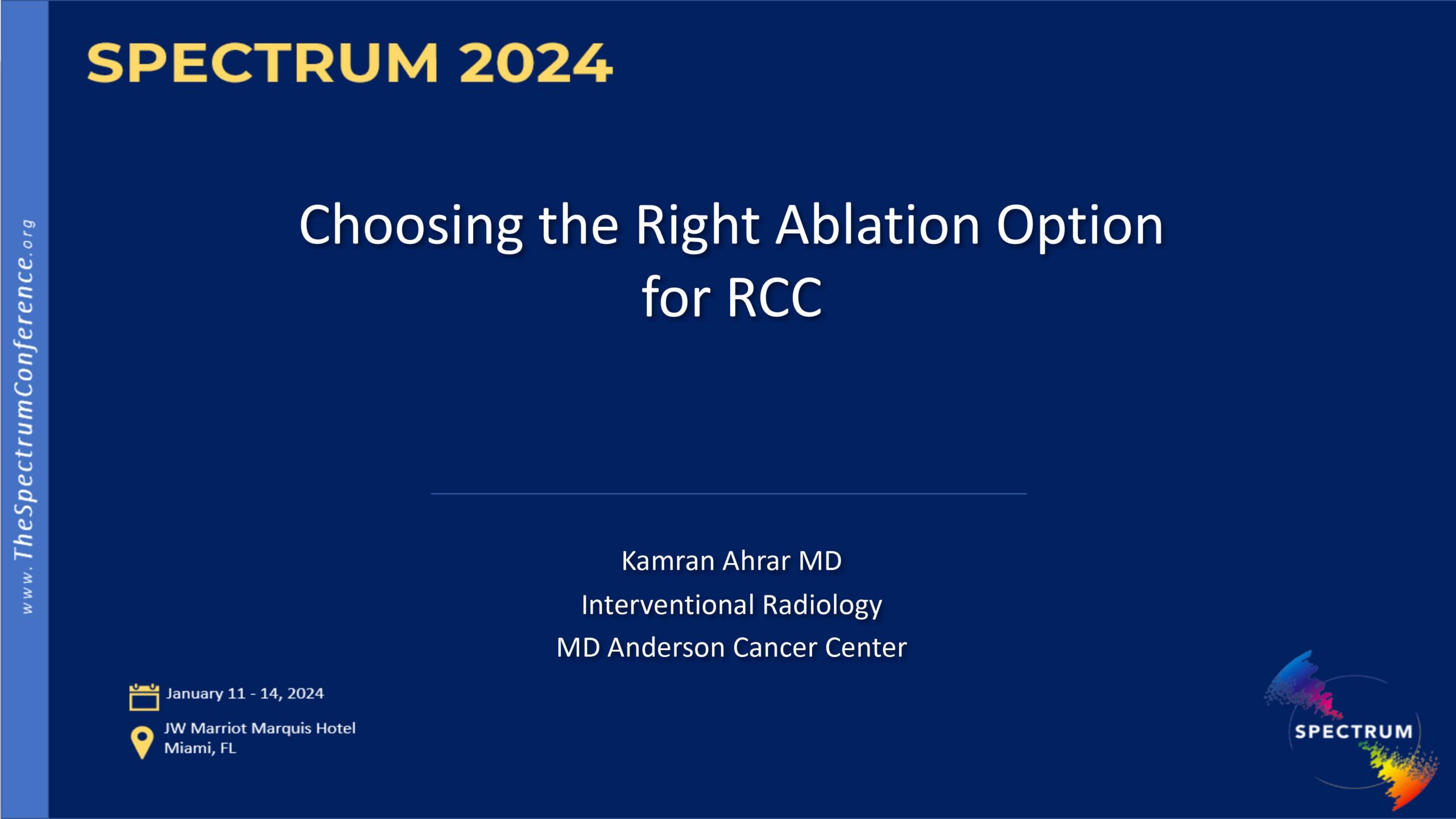Choosing the right ablation option