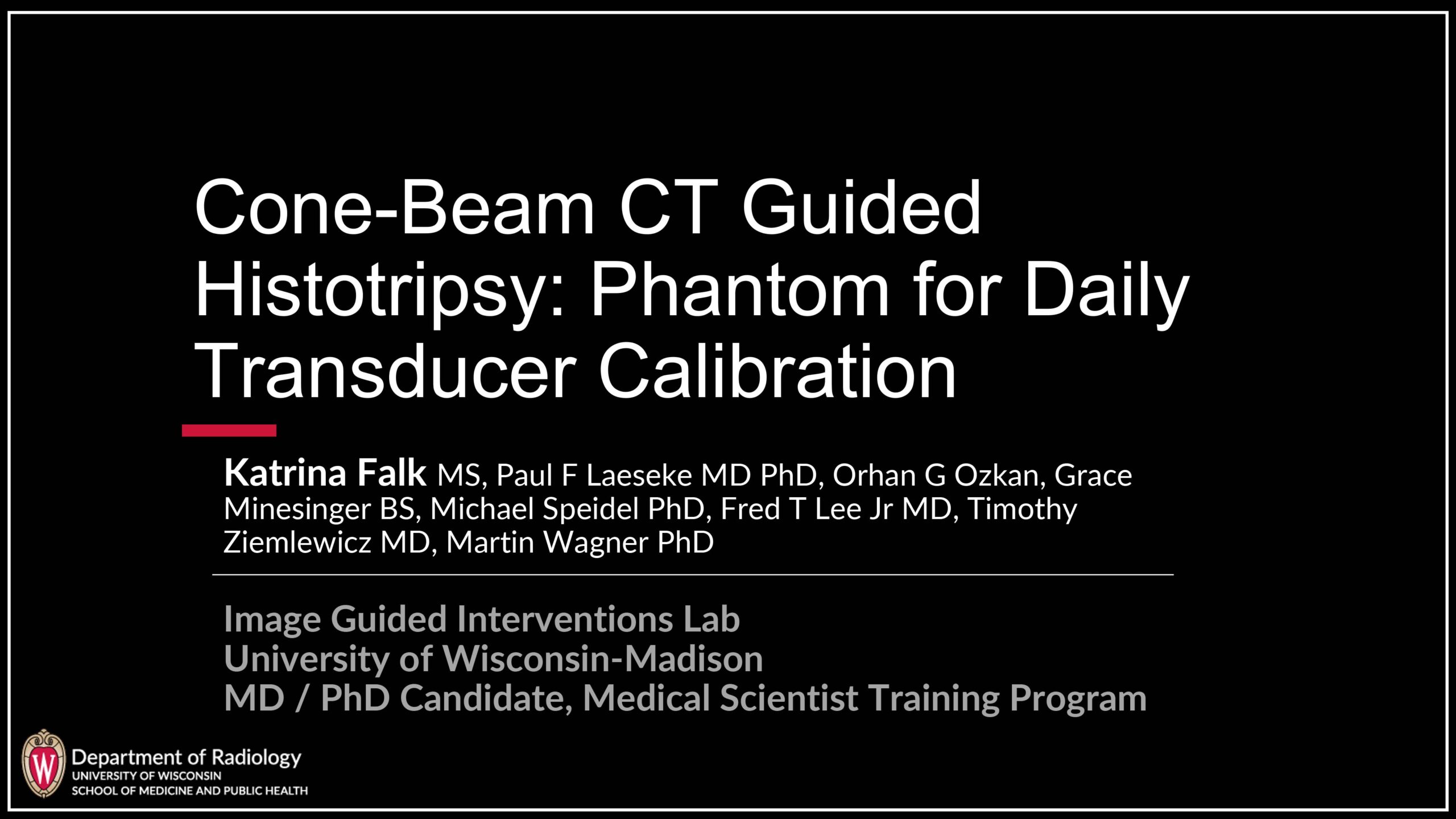 Cone-beam CT Guided Histotripsy: Phantom for Daily Transducer Calibration