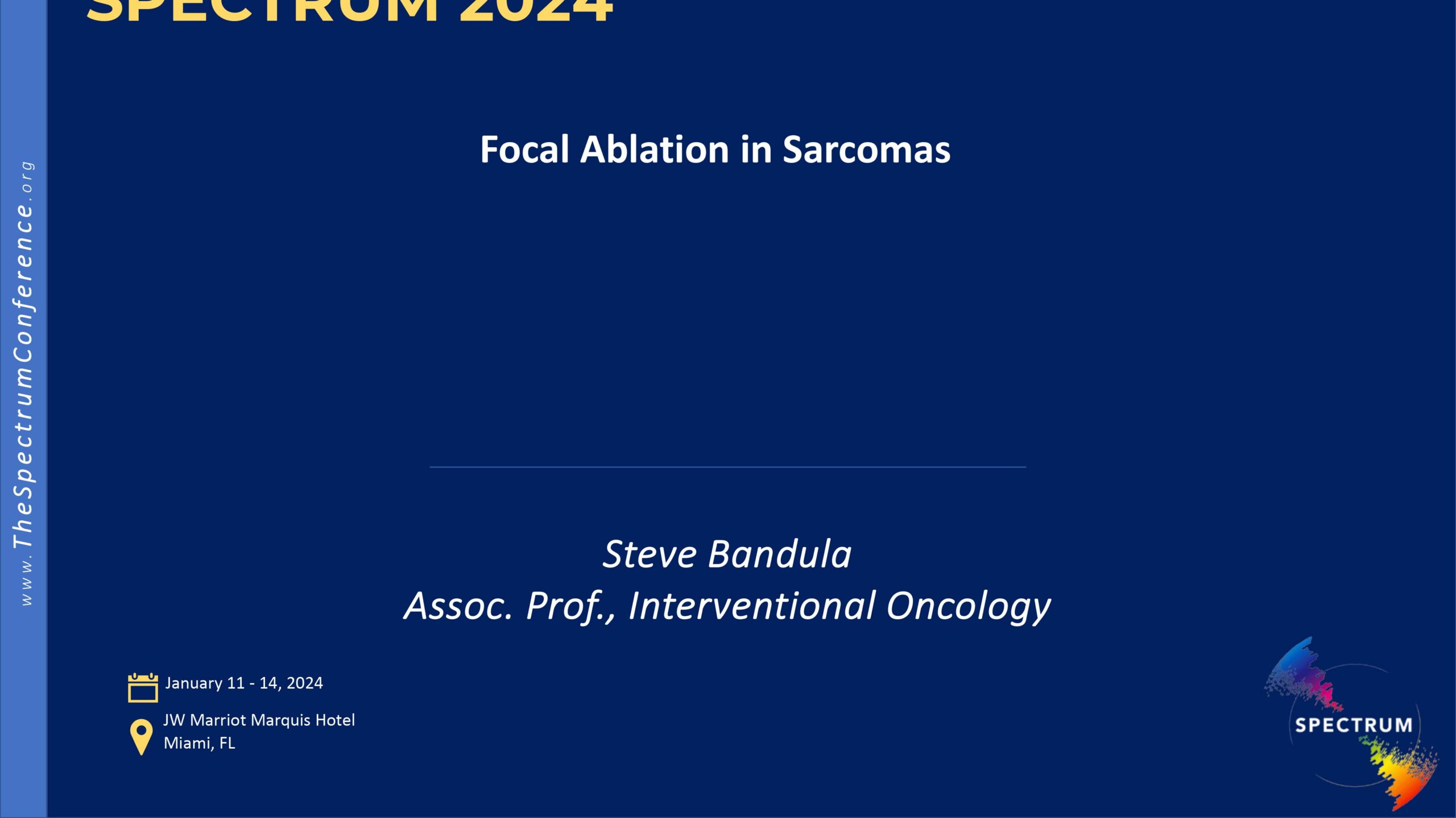Focal Ablation in Sarcomas