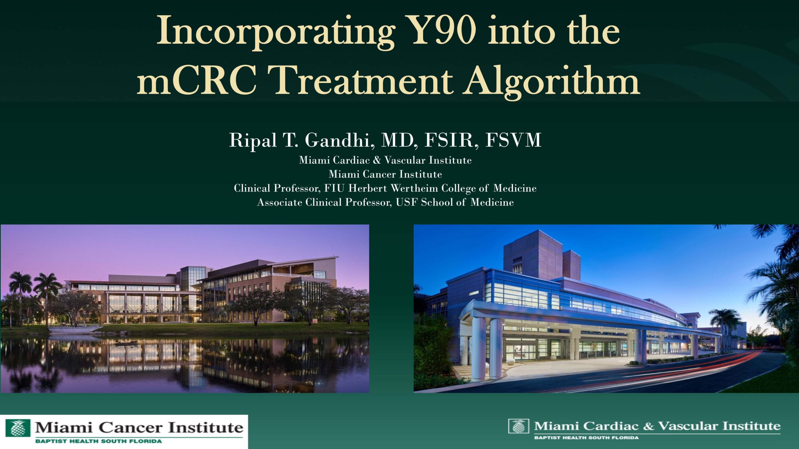 Incorporating Y-90 into the mCRC treatment algorithm