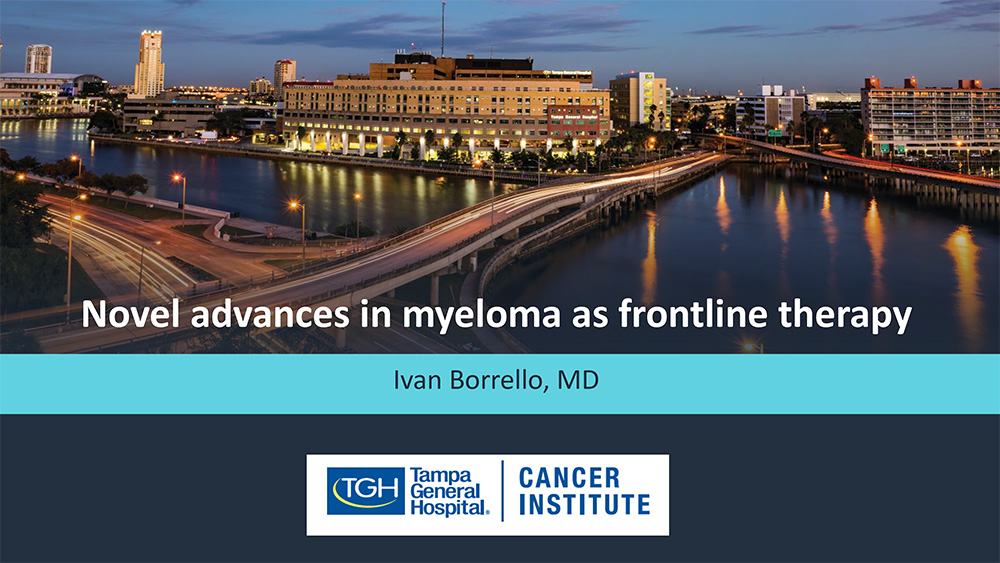 Novel Advances in Multiple Myeloma as Front-Line Therapy