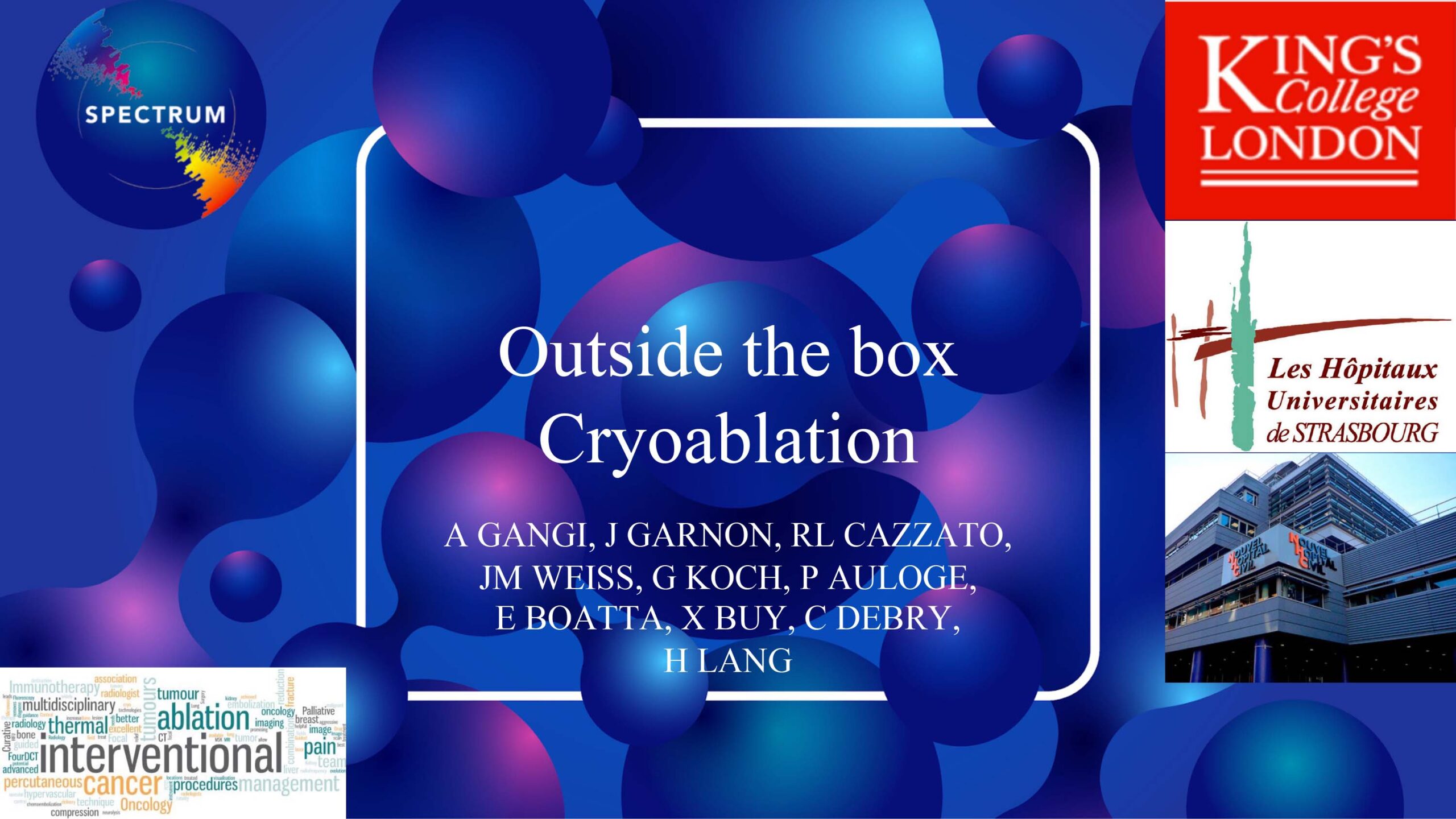 Outside the box applications of Cryoablation