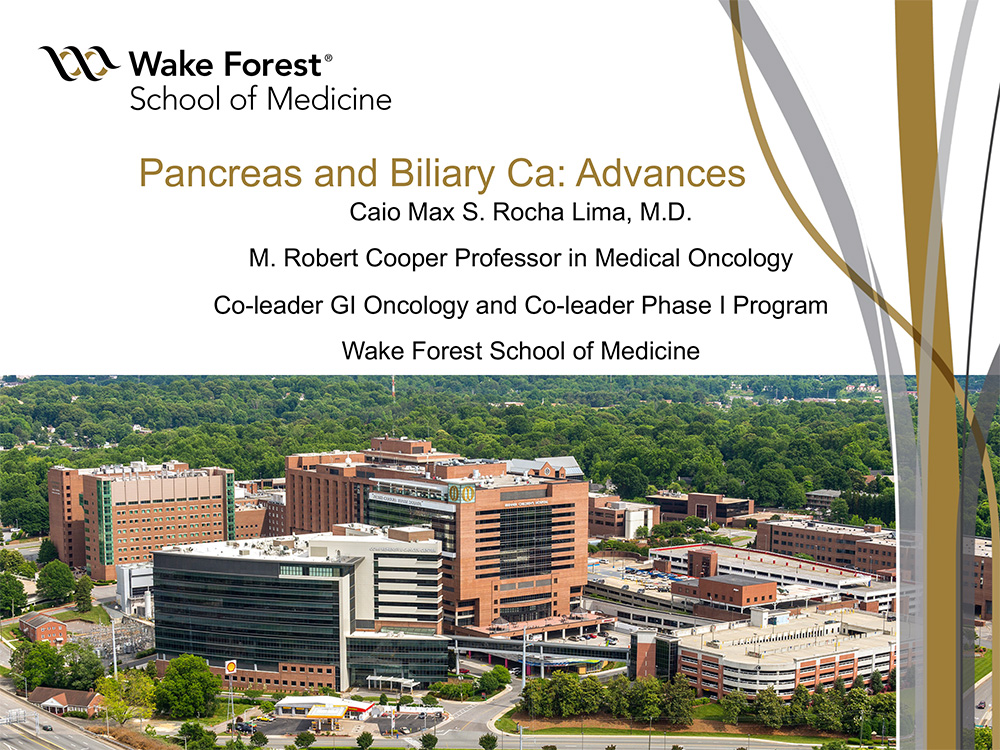 Pancreas and Biliary Carcinomas: Novel Advances